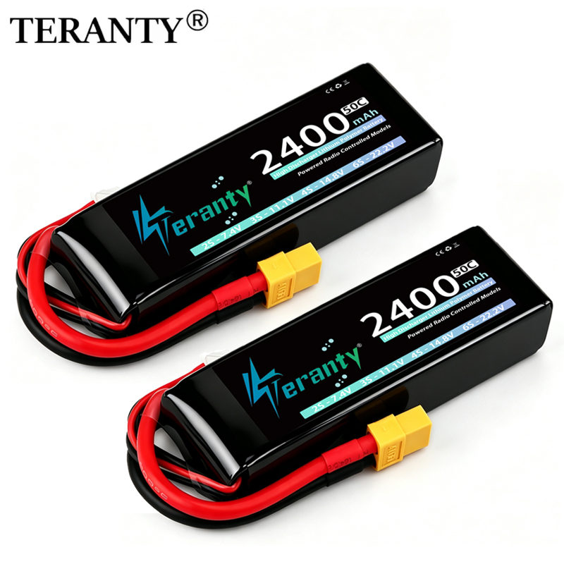 Drone Rc Link - TERANTY 3S 2200/2400/2600mAh リポバッテリー 11.1V 50C