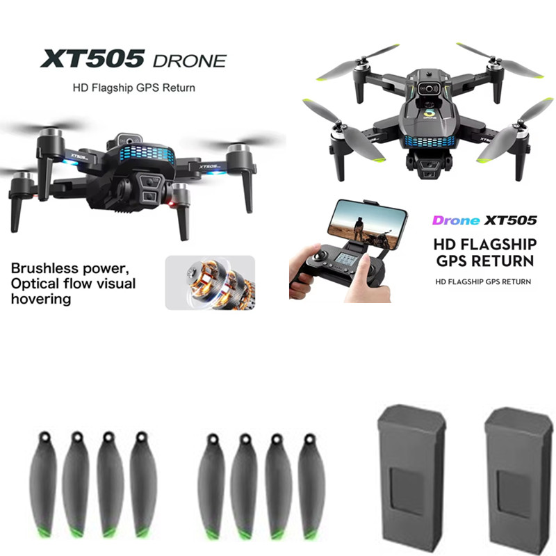 Xt505 Rc Drone - XT505 GPS ドローンバッテリー 3.7V 2000MAH バッテリー/プロペラ
