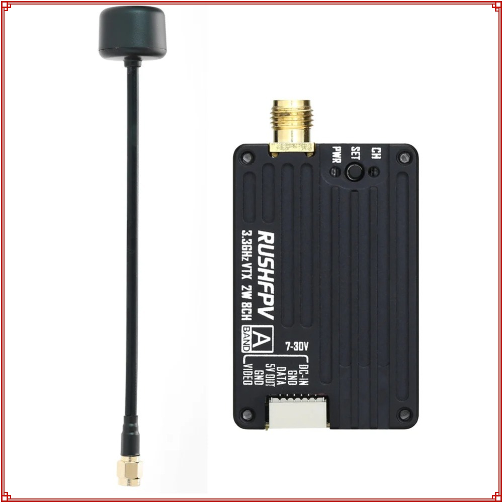 Drone Rc Remote Control - 2026年新型 RUSHFPV 3.3G 2W VTX送信機 FPV送信機受信機