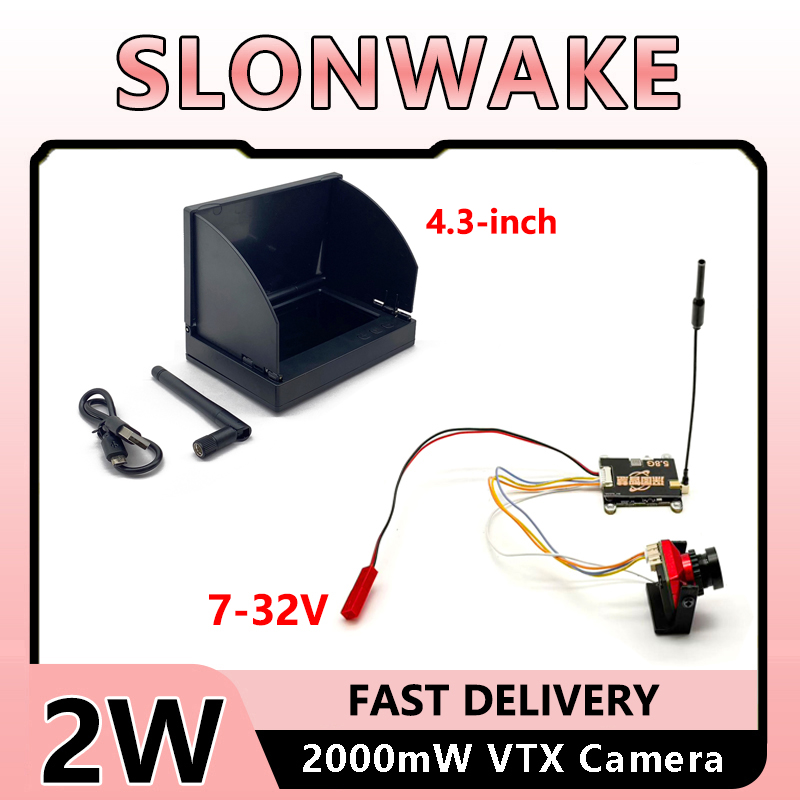 Fpv Camera Cmos - SLONWAKE FPV 5.8G 2W 送信機 VTX