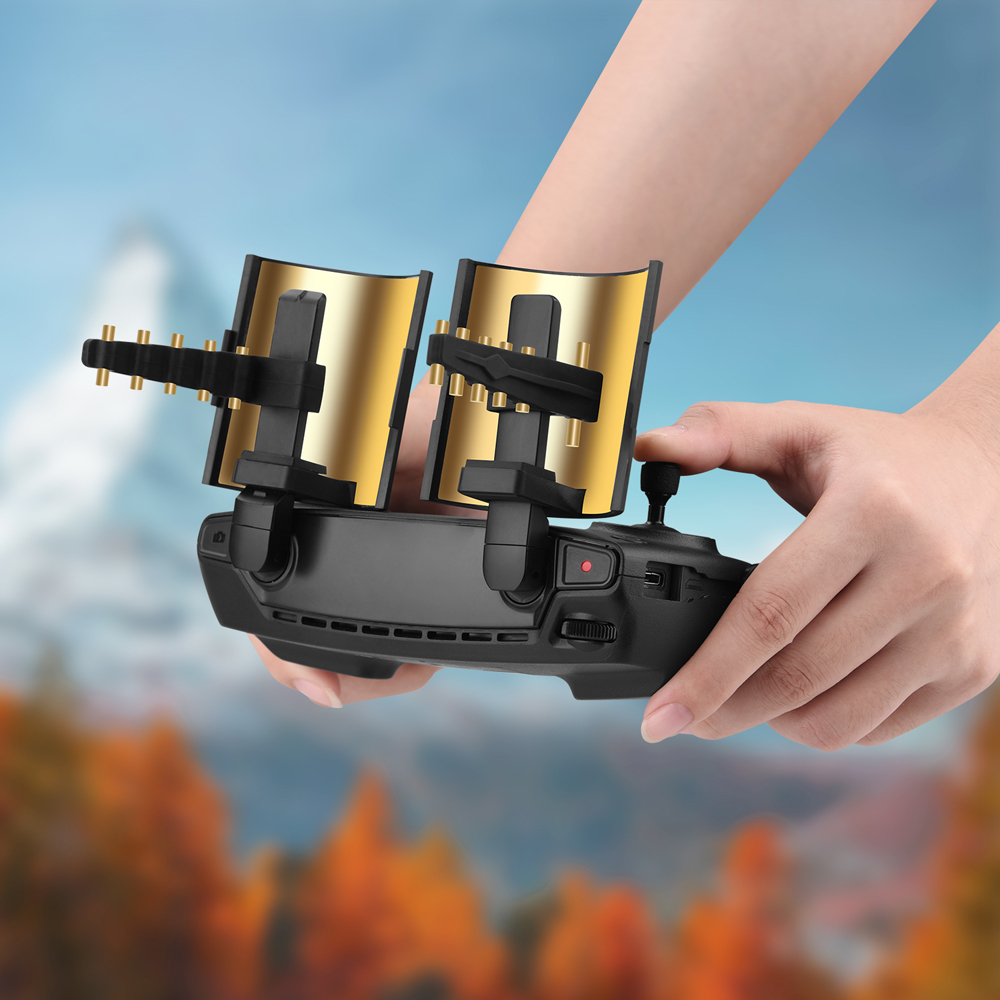 Drone Rcfpvpro - 八木アンテナdji mavicミニ1/se空気スパークmavic 2プロズームドローンリモコン信号ブースター範囲エクステンダーアクセサリー