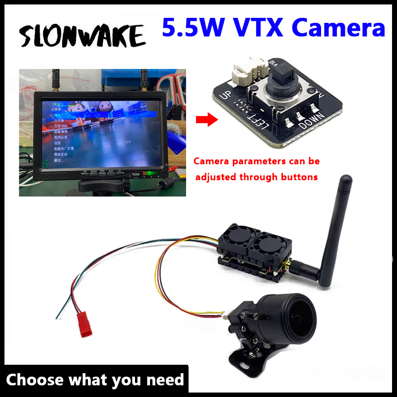 50km以上の範囲に対応、5.8G 56CH 7インチIPS - Rc Transmitter のレビューと価格
