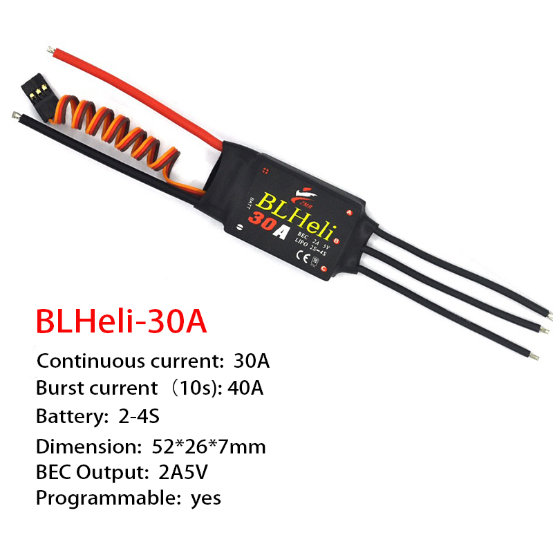 1-3 個ブラシレス ESC BLHeli 20A 30A  - Drone Rc Remote Control のレビューと価格