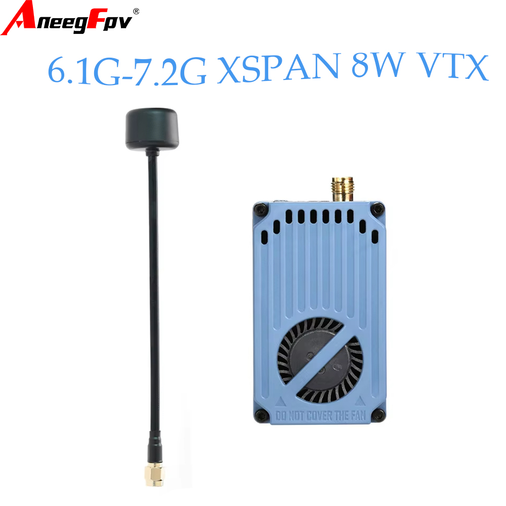 RUSHFPV 6.1‑7.2G 8W X61728 VTX - Drone Rc Receiver And Transmitter のレビューと価格