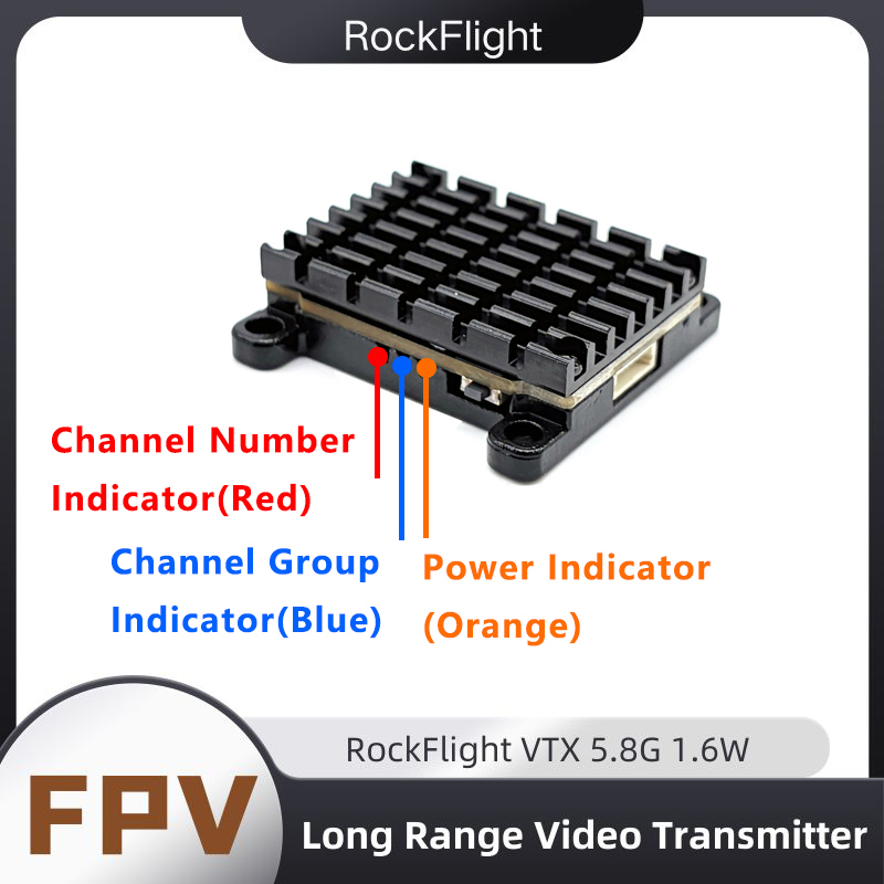 RockFlight TX663 VTX 5.8G 48CH - Drone Rc Remote Control のレビューと価格