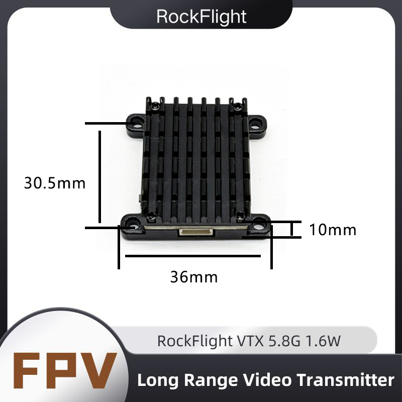 RockFlight TX663 VTX 5.8G 48CH - Drone Rc Remote Control のレビューと価格