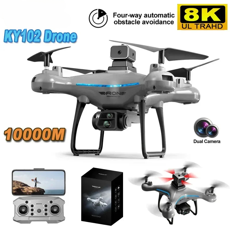 KY102 ドローン 8K プロフェッショナル HD デュア - Drone Ky102 Rc のレビューと価格