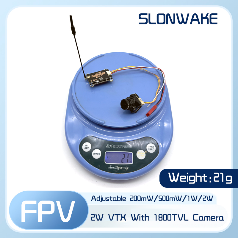 SLONWAKE 5.8G 56CH 2W 送信機 VTX  - Fpv Camera Cmos のレビューと価格