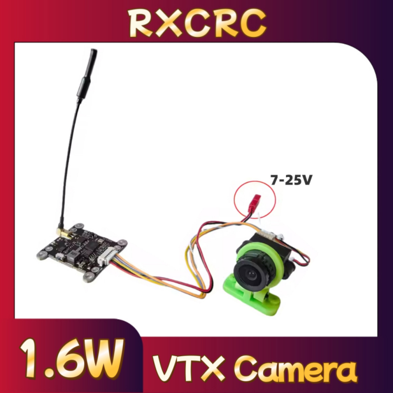 RXCRC 5.8G モジュール 48CH 1.6W VTX - Drone Rc Remote Control のレビューと価格
