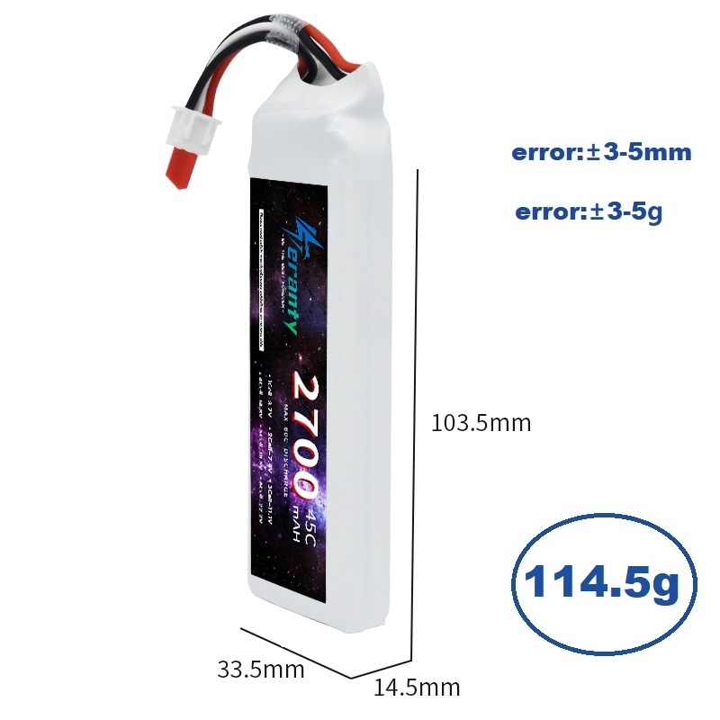 Tプラグ付きLiPoバッテリー、rc、fpv、飛行機、ヘリコ - Drone Rc Link のレビューと価格