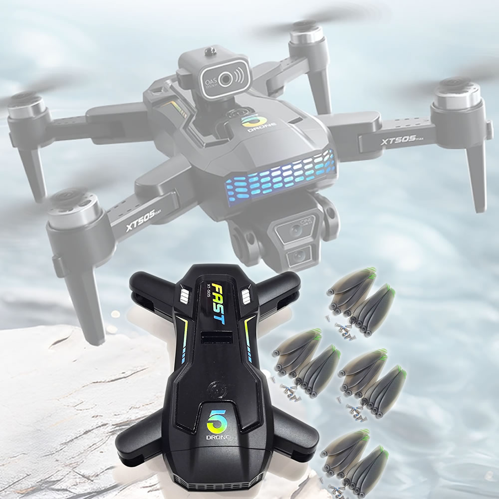 オリジナル LSRC LS-XT505 折りたたみ式ドローン - Xt505 Rc Drone のレビューと価格