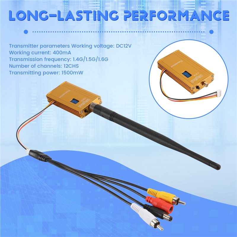 A48U 1.5G 1.5W FPV VTX 12チャンネル - Rc Transmitter のレビューと価格