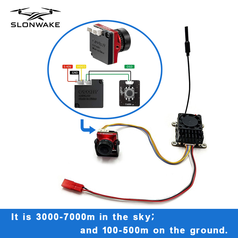 長距離5.8Ghz 2W FPVワイヤレス送信機2000MW - Rc Transmitter のレビューと価格