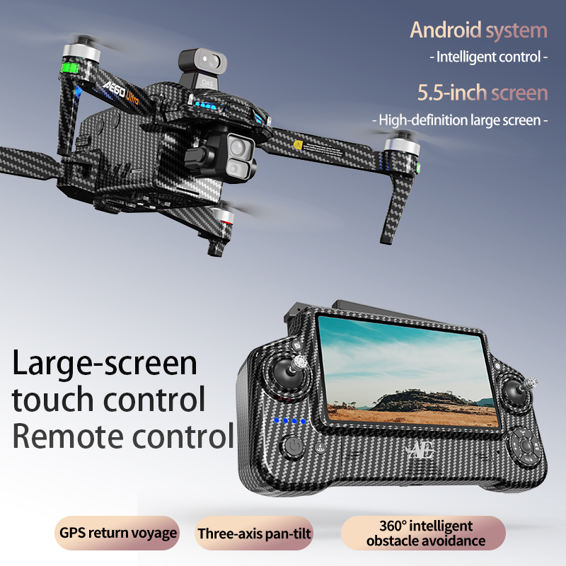 AE60 GPSドローン プロフェッショナル 8Kカメラ 3 - Dron Rc Quadcopter のレビューと価格