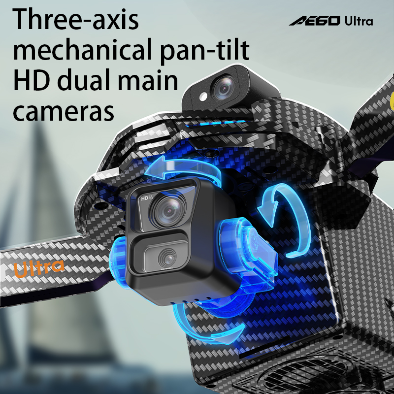 AE60 GPSドローン プロフェッショナル 8Kカメラ 3 - Dron Rc Quadcopter のレビューと価格