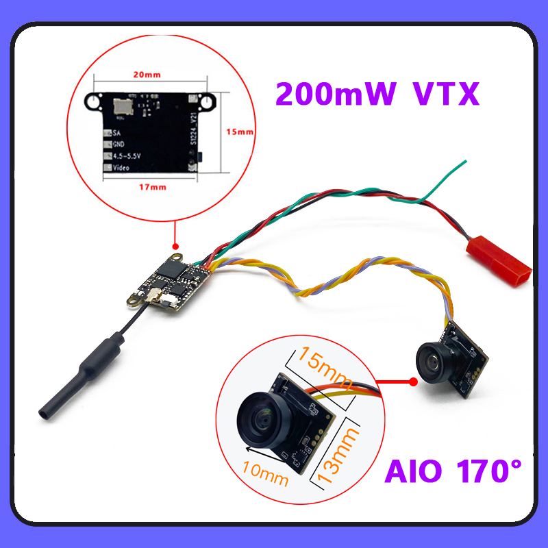 SLONWAKE 5.8G 1200TVL FPV カメラ  - Drone Rc Remote Control のレビューと価格