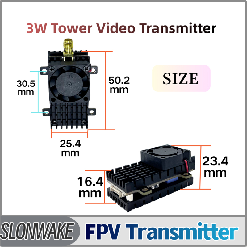 SLONWAKE 5.8G 3000mW シミュレーション  - Drone Rc Receiver And Transmitter のレビューと価格