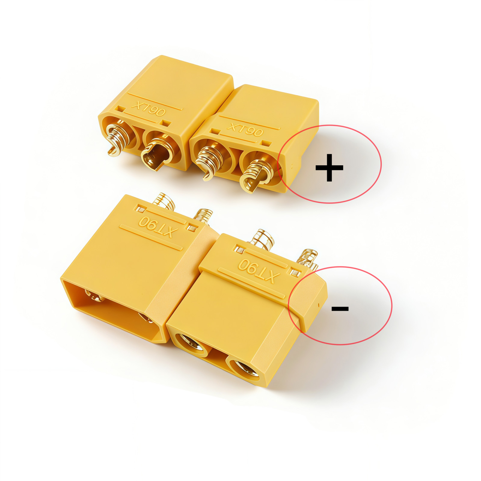 XT90 オスメスコネクタプラグ溶接端子プラグ RC リポバ - Drone Rc Link のレビューと価格