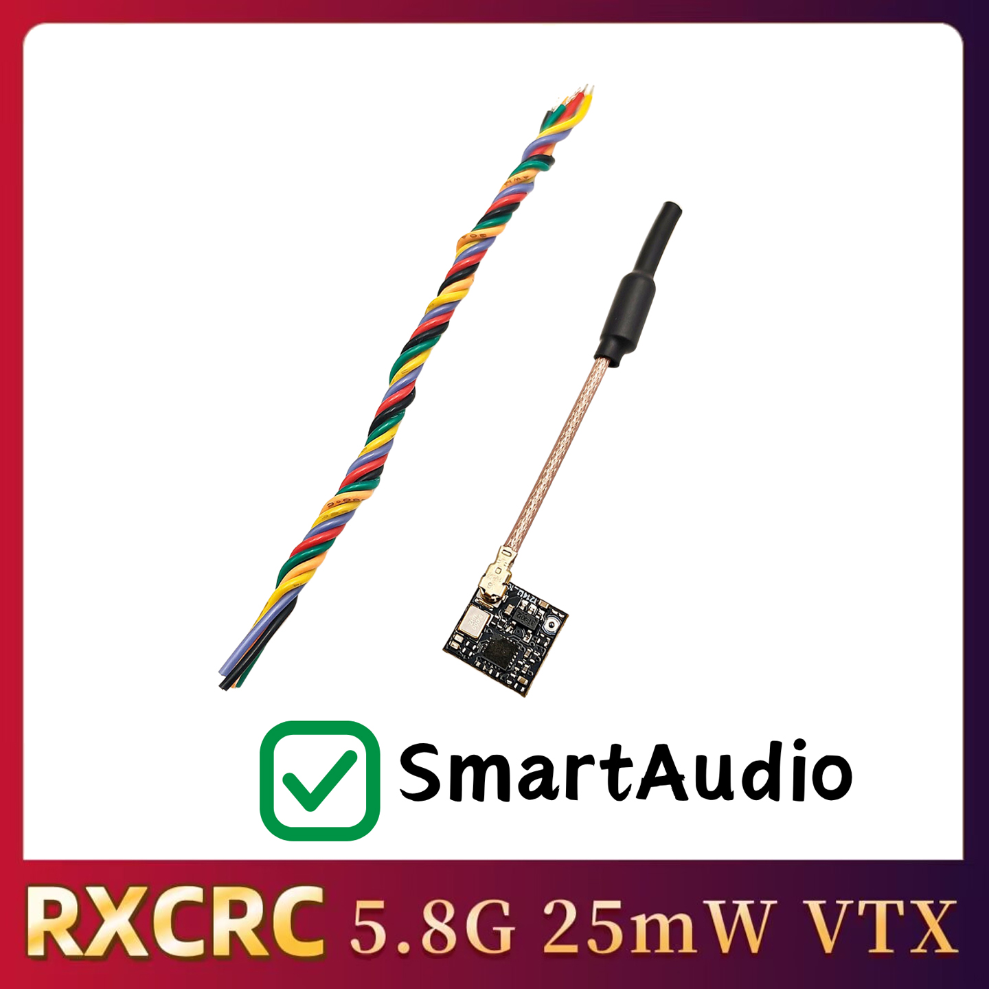 RXCRC 5.8GHz 48CH FPV 25mW アナロ - Drone Rc Receiver And Transmitter のレビューと価格