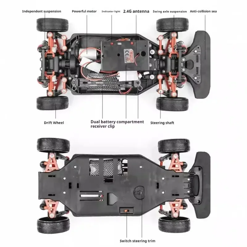 46cm超大型RCドリフトカー、70km/h高速4WDオフロ - Drone Bike Rc のレビューと価格