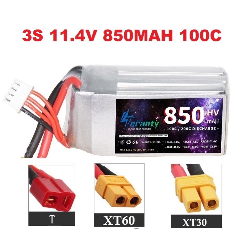 1/2/3 個 TERANTY 3S 11.4V リポバッテ - Drone Rc Link のレビューと価格